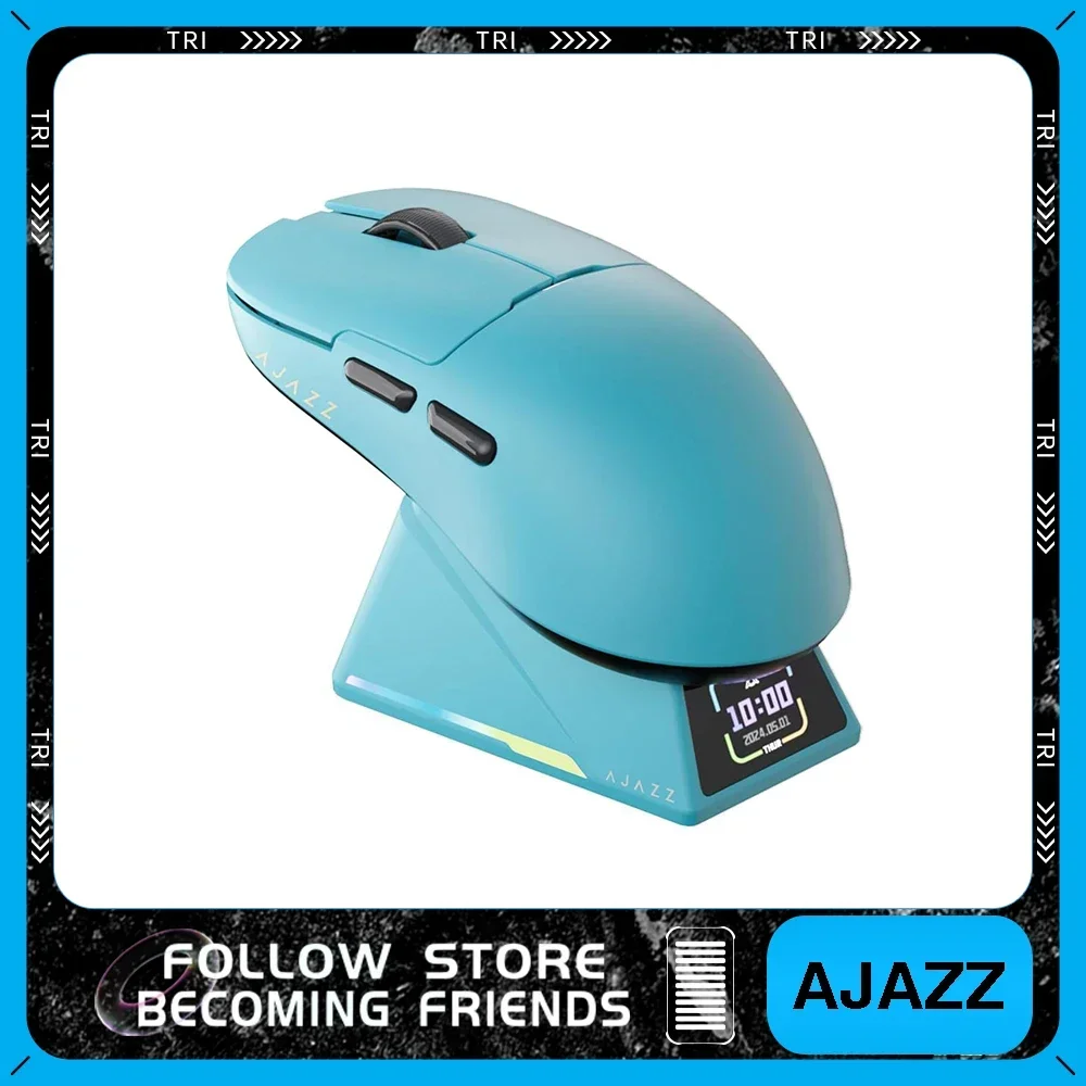 AJAZZ AJ159 APEX/AJ159PRO Wireless Gamer Mouse with RGB Magnetic Charging Base Lightweight AJ159P Gaming Mouse for PC Laptop