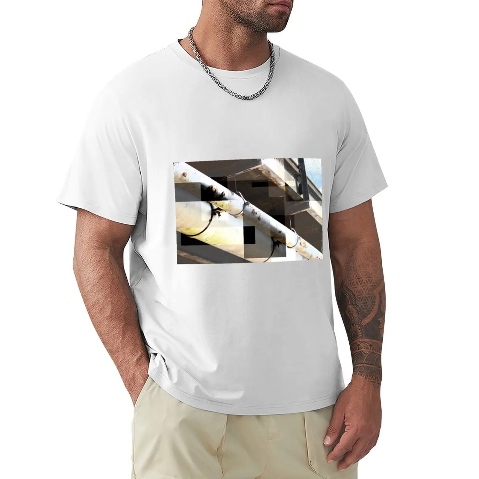 

Photo effect (under the bridge) T-Shirt kawaii clothes shirts graphic tees hippie clothes plain t shirts men