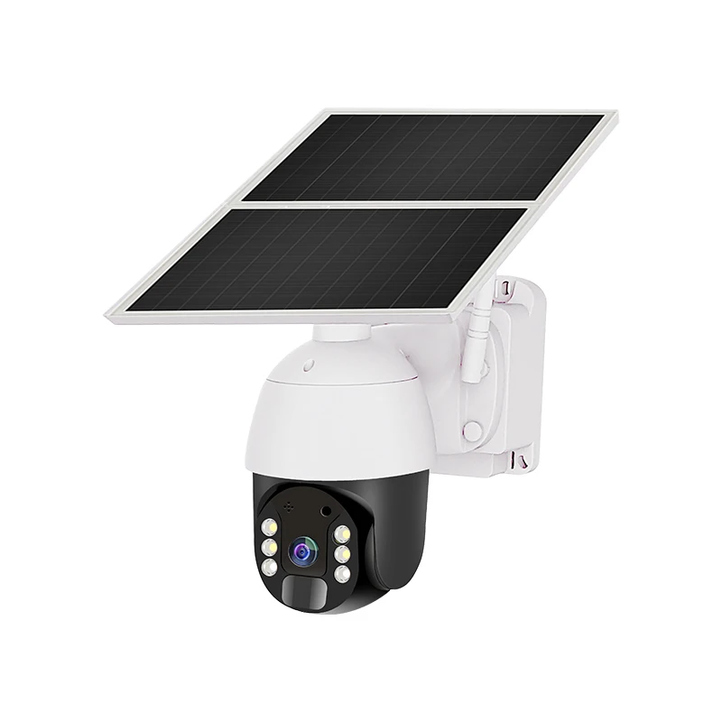 

20W WiFi Solar Battery PTZ Camera HD 1080P Low Power Outdoor Waterproof 2MP Color Vision CCTV Security Surveillance IP Camera