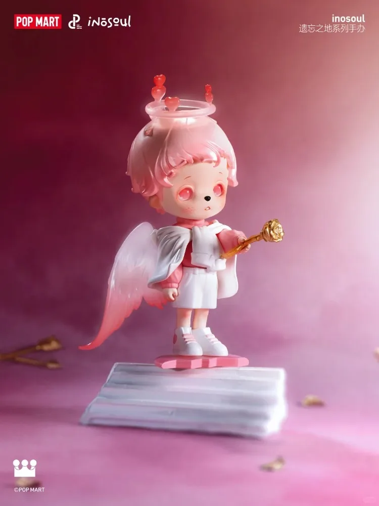 POPMART Inosoul Forgotten Land Series تمثال صندوق أعمى ألعاب لطيفة ومثيرة للاهتمام مفاجأة هدايا عيد الميلاد في الأوراق المالية