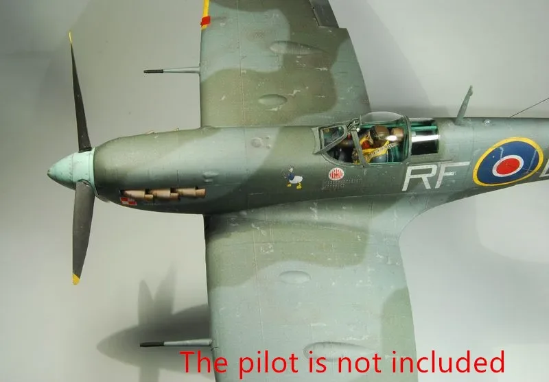 1:33 Scale WW2 British Supermarine Spitfire MK. Vb Handcraft Paper Model Kit Puzzles Handmade Toy DIY