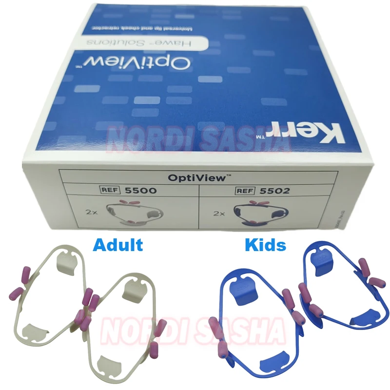 

2Pcs/Box Kerr OptiView Hawe Mouth Opener Adult Kids Dental Universal Lip and Cheek Retractor Dentistry Materials