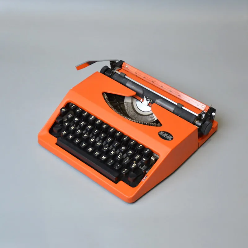 Vintage typewriter English vintage machinery nostalgic literary birthday gift