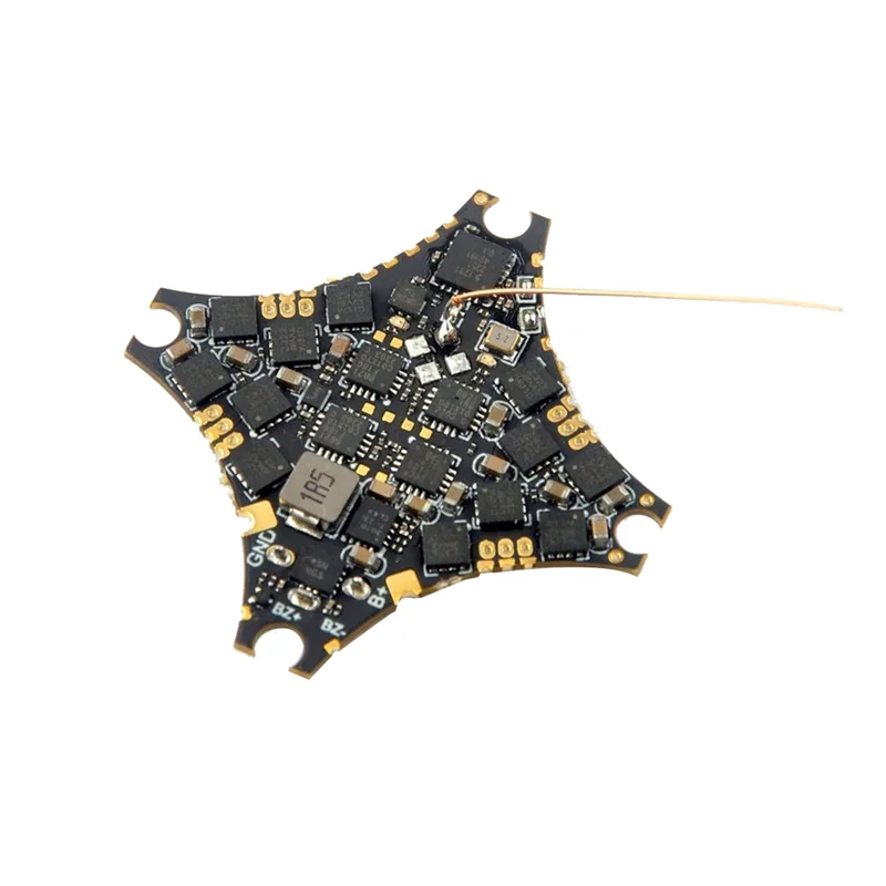 M05K Superx HD ELRS 1-2S AIO Controlador de vôo embutido 12A ESC UART ELRS V3 RX para Mobula6 Hdzero Moblite7 Walksnail
