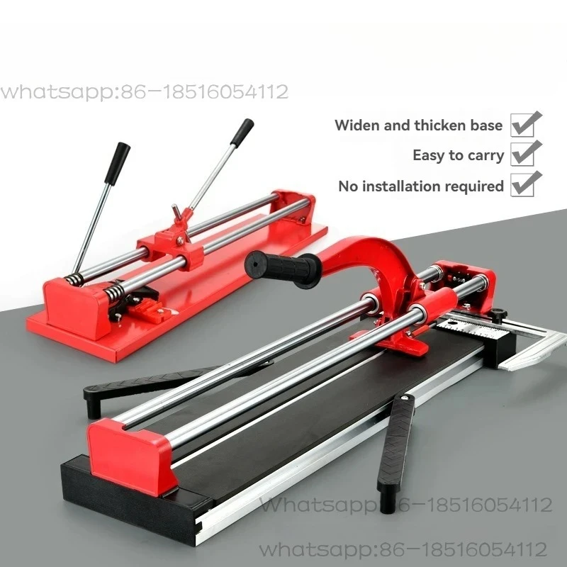 Manual Tile Cutting Machine, Wall Tile Pusher, Aluminum Alloy Double Track Infrared Ceramic Tile