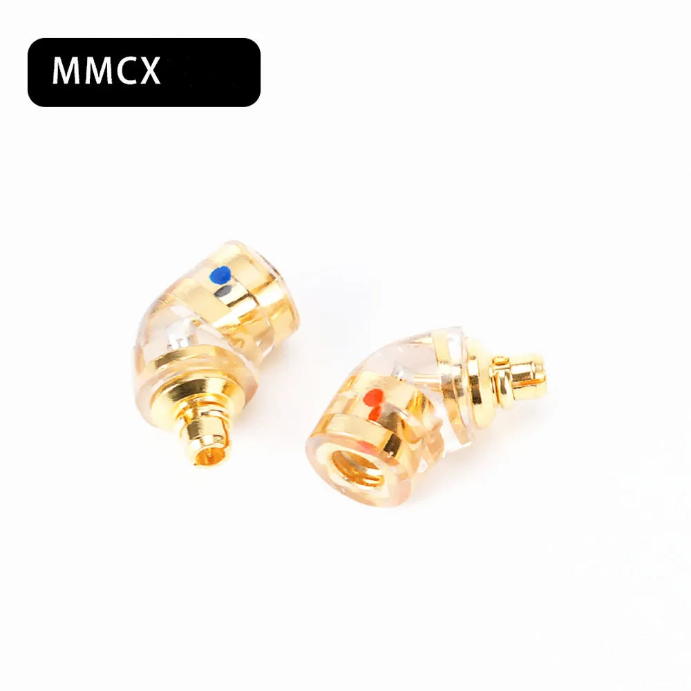 One Pair HIFI Headphone Plug Male to MMCX/0.78mm Female Converter Adapter MMCX/0.78 to N5005 IE900 IE200 IE300 IE600 Headphone