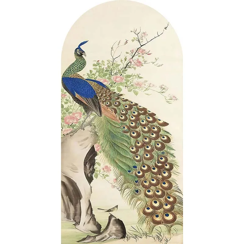 Mocsicka خلفية قوس الهند ياشودا وكريشنا ديكور مخصص 2-الجانب يغطي استحمام الطفل حفلة عيد ميلاد حفل زفاف صورة خلفية