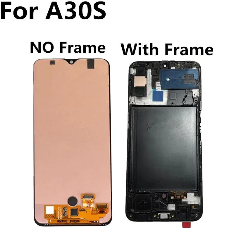 Écran tactile LCD de remplacement, sans empreinte digitale, pour Samsung Galaxy A30s A307F 2019