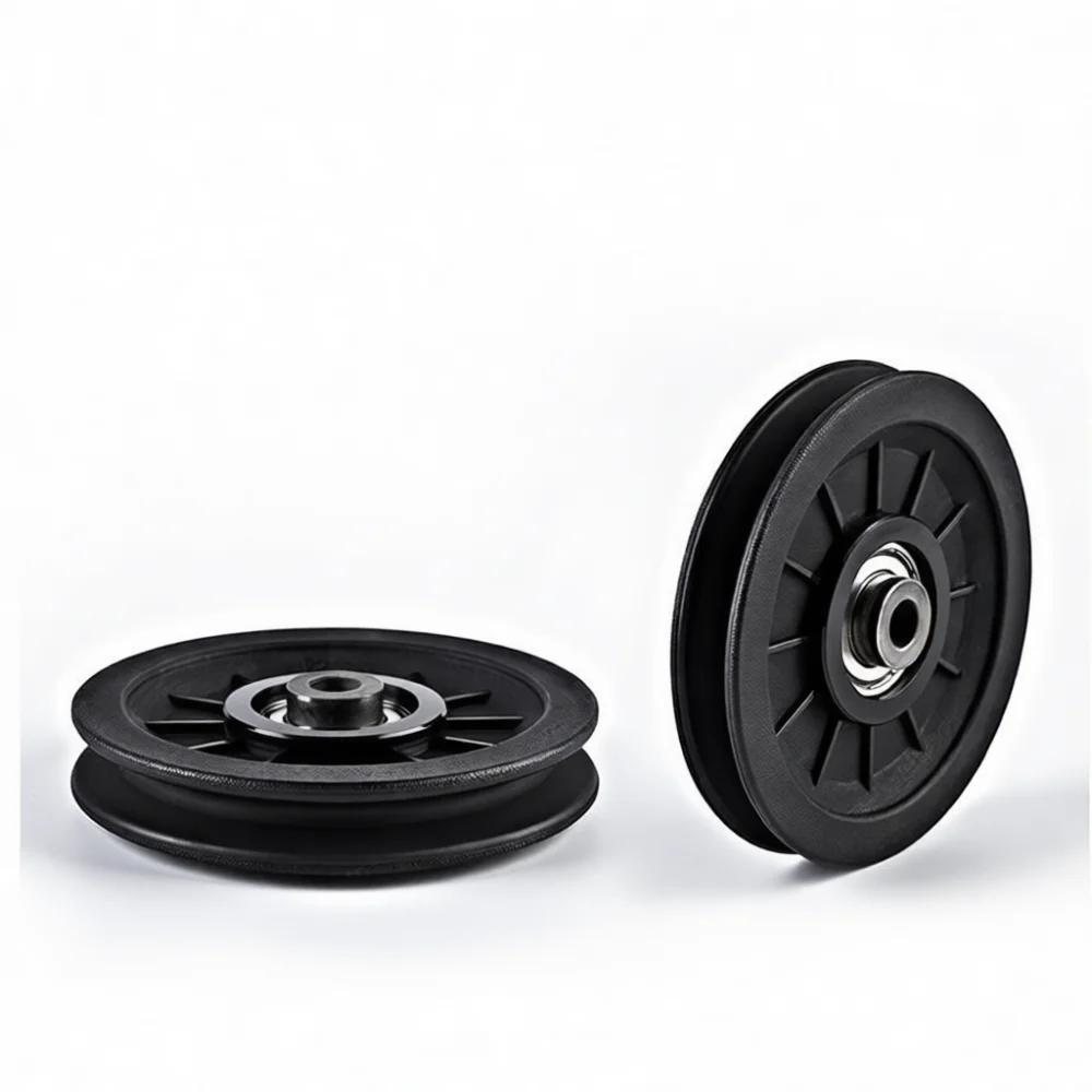 Silent Nylon Pulley Wheel Replacement For Gym Cable Machine Strength Fitness Equipment Accessory Spare Spare Parts