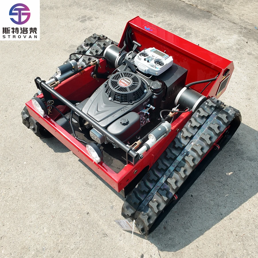 

STLF WJW Newly Upgraded Lawn Mower More Durable Remote Control Adjustable Blade Lifting and Lowering Environmentally Friend