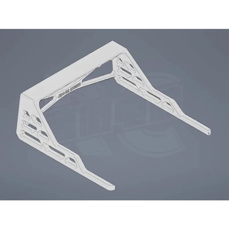 Upgrade Direct Fit No Drill, 3D Printed Hollow Roll Bar for CK5812 1/7 RC Crawler,  Factory Hole , High Strength Easy Install