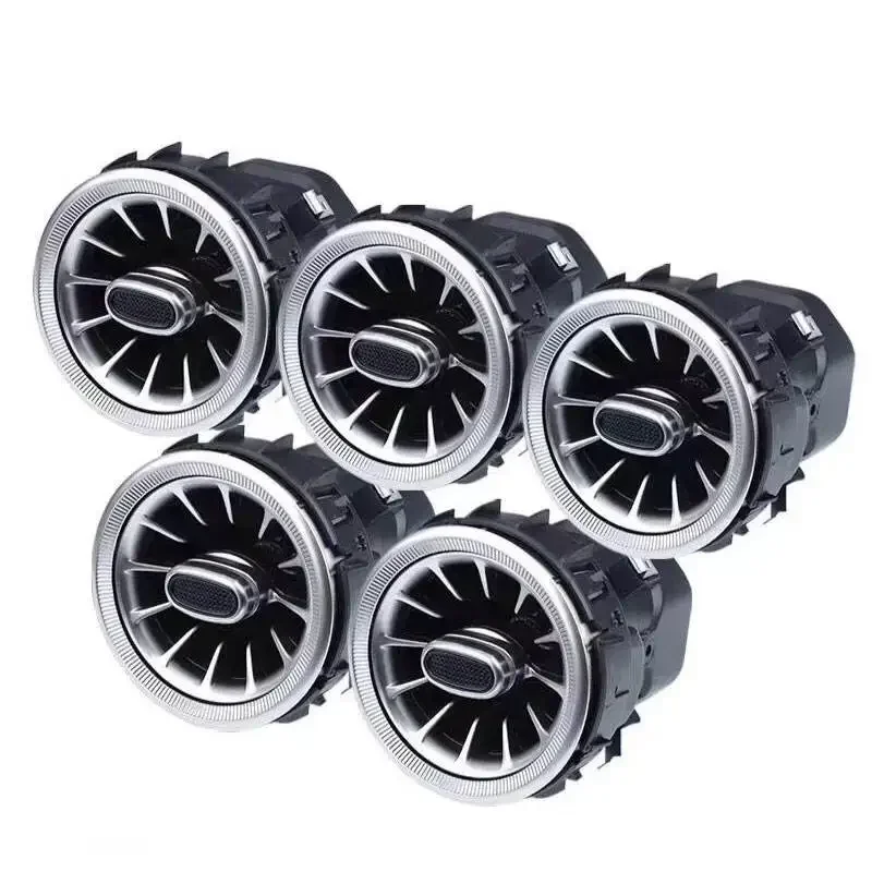 2025New Style Auto LED Air Vent Atmosphere Light Turbine Air Vent 64 Colors Ambient Light For  GT53 2020