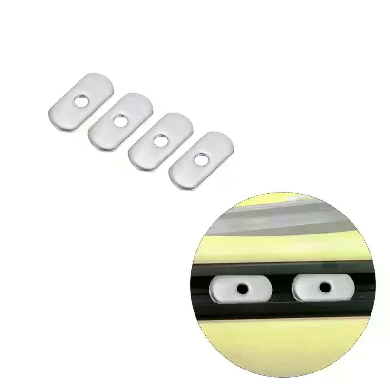 4Pcs M5/M6 Stainless Steel Kayak Canoe Sliding Nut Side Mount Slide Track Rail Silders Fishing Rod Pole Holder Mounting Nuts