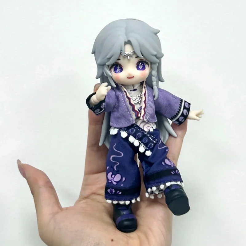 Nagi a quarta geração xiaoyao você série caixa cega figura de ação 12 pontos bjd estatueta da moda presente moda colecionáveis