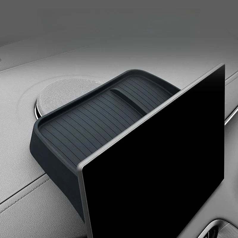 For Galaxy E5 2024-2025 Screen Rear Storage Box Car Machine Storage Compartment Central Control Navigation Paper Towel ETC