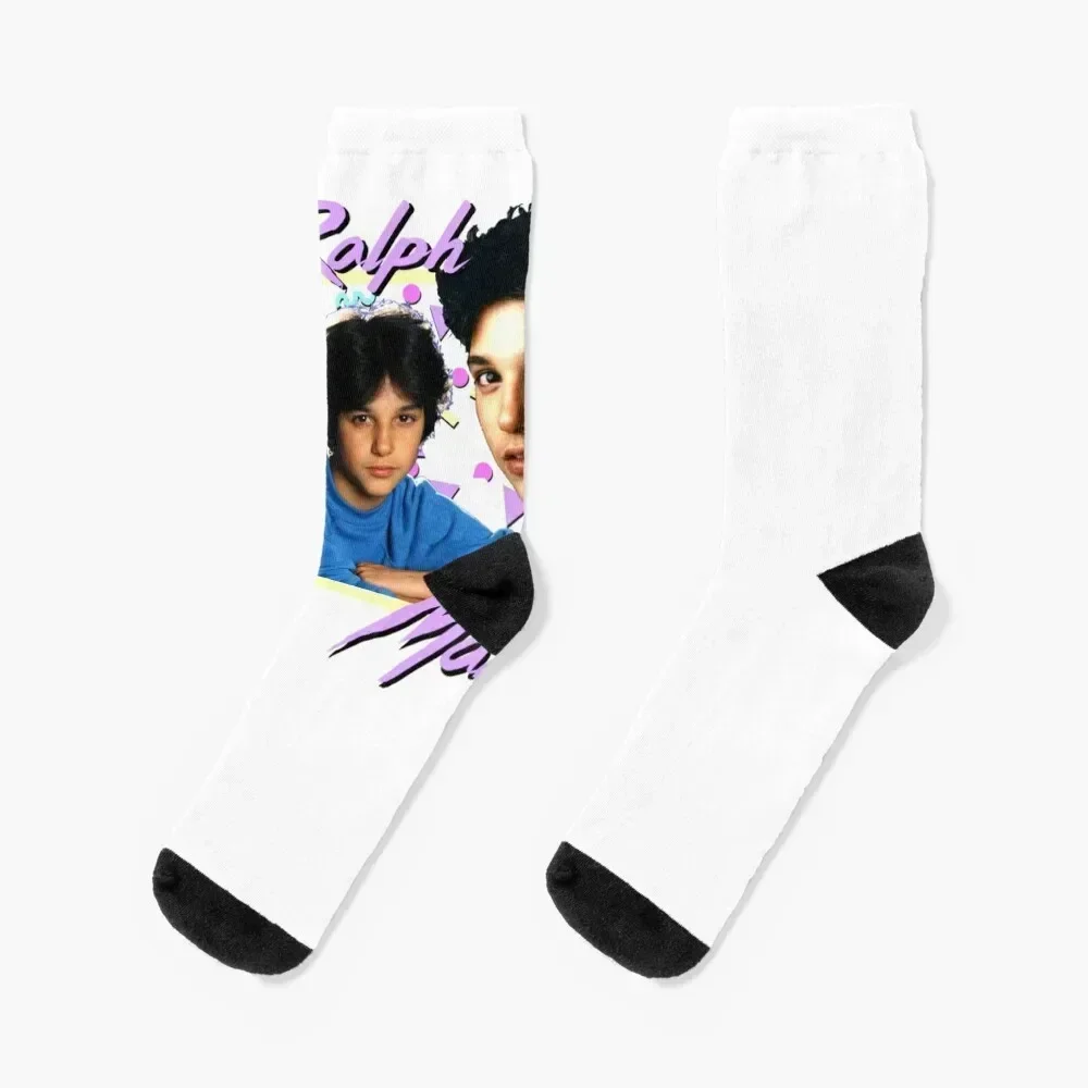 

80s Ralph Macchio Socks hockey Wholesale luxe ankle Luxury Woman Socks Men's
