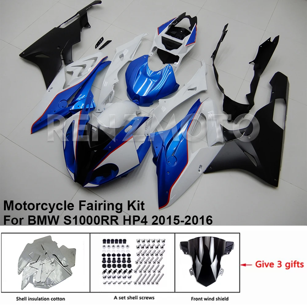 For BMW S1000RR HP4 2015-2016 Fairing B1015-101a Motorcycle Set Body Kit Decoration Plastic Guard Plate Accessories Shell