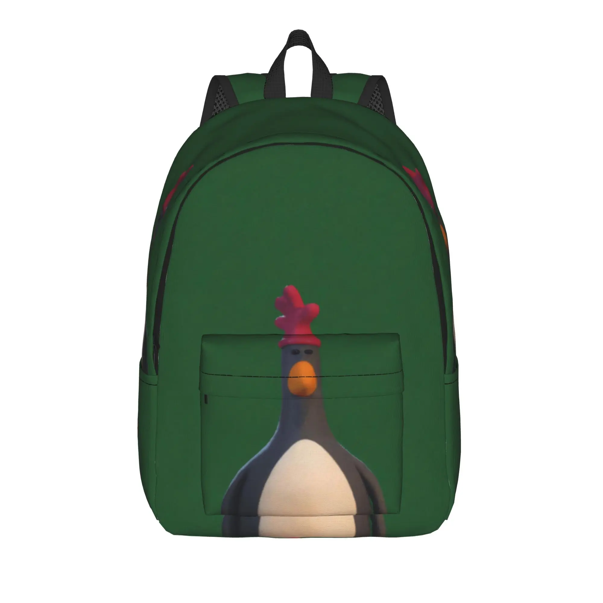 Feathers Penguin McGraws Backpack Men Women Teenage School Travel Daypack Chicken Disguise Funny Laptop Shoulder Bag Outdoor