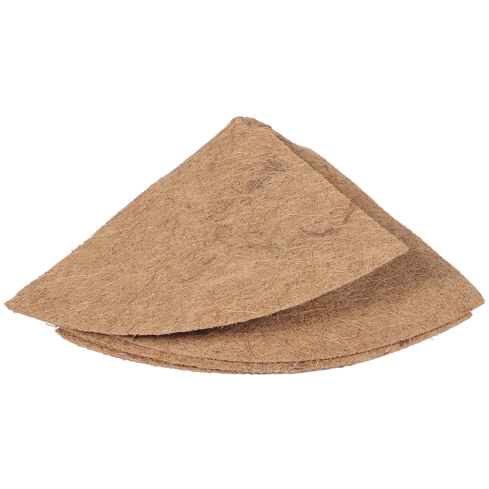 

Round Coconut Fiber Basket Liner 0.2 0.5CM Foldable Plant Pot Mat for Hanging Flower Basket Coir Liners Garden Supplies