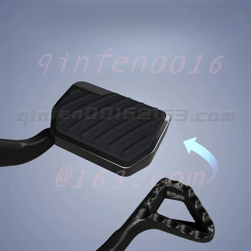 For Zontes ZT703F Motorcycle Rear Brake Pedal Rubber Cover Anti-Slip Enlarged Brake Lever Skin