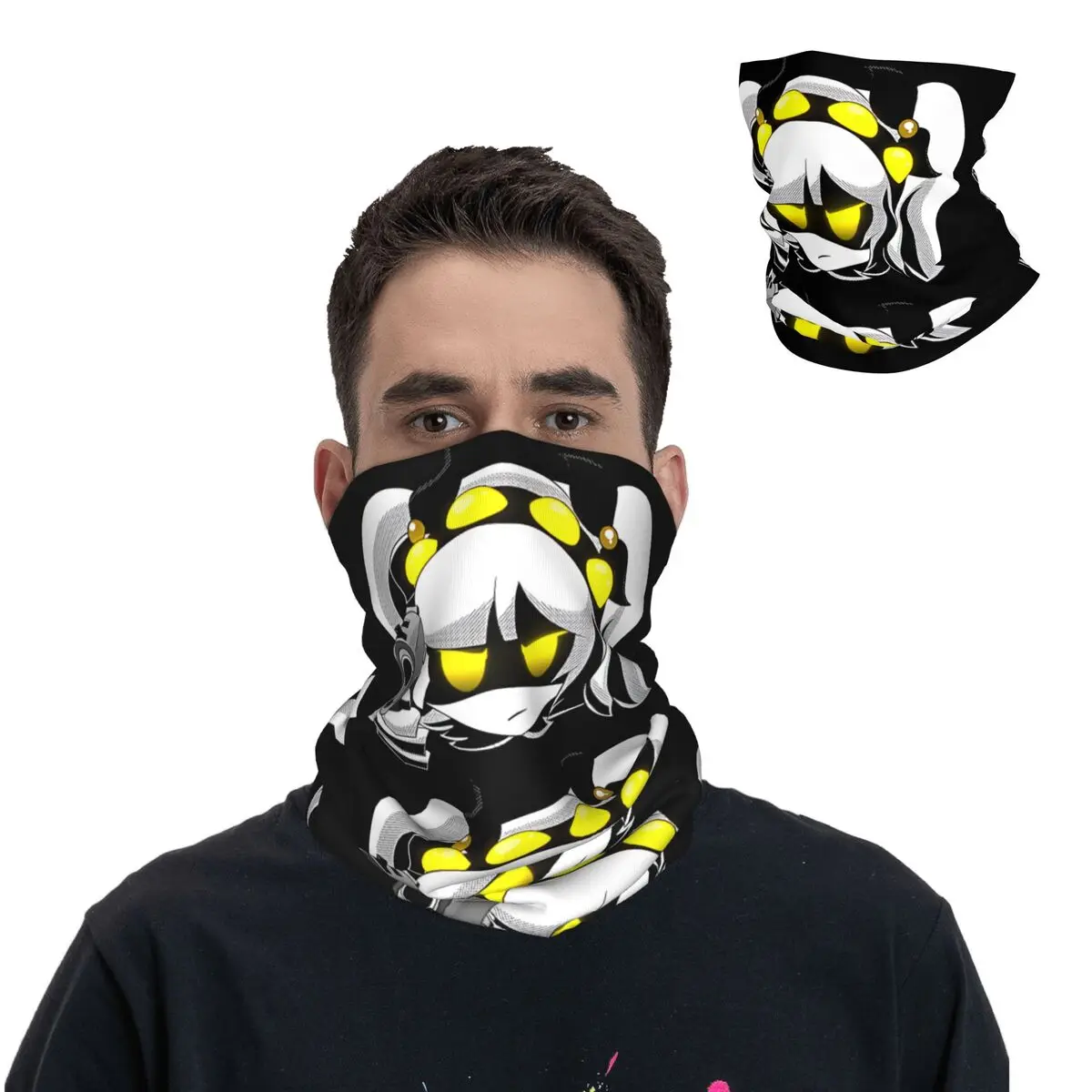 Hand Bandana Neck Gaiter Printed Motorcycle Club Murder Drones Face Mask Multi-use Balaclava Cycling Unisex Adult Washable