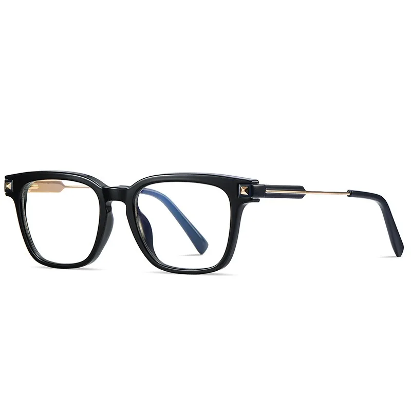 

Fashion Anti-Blue-Light Blocking Glasses Men Square Optica Frame Unisex Anti Glare Computer Glasses Man
