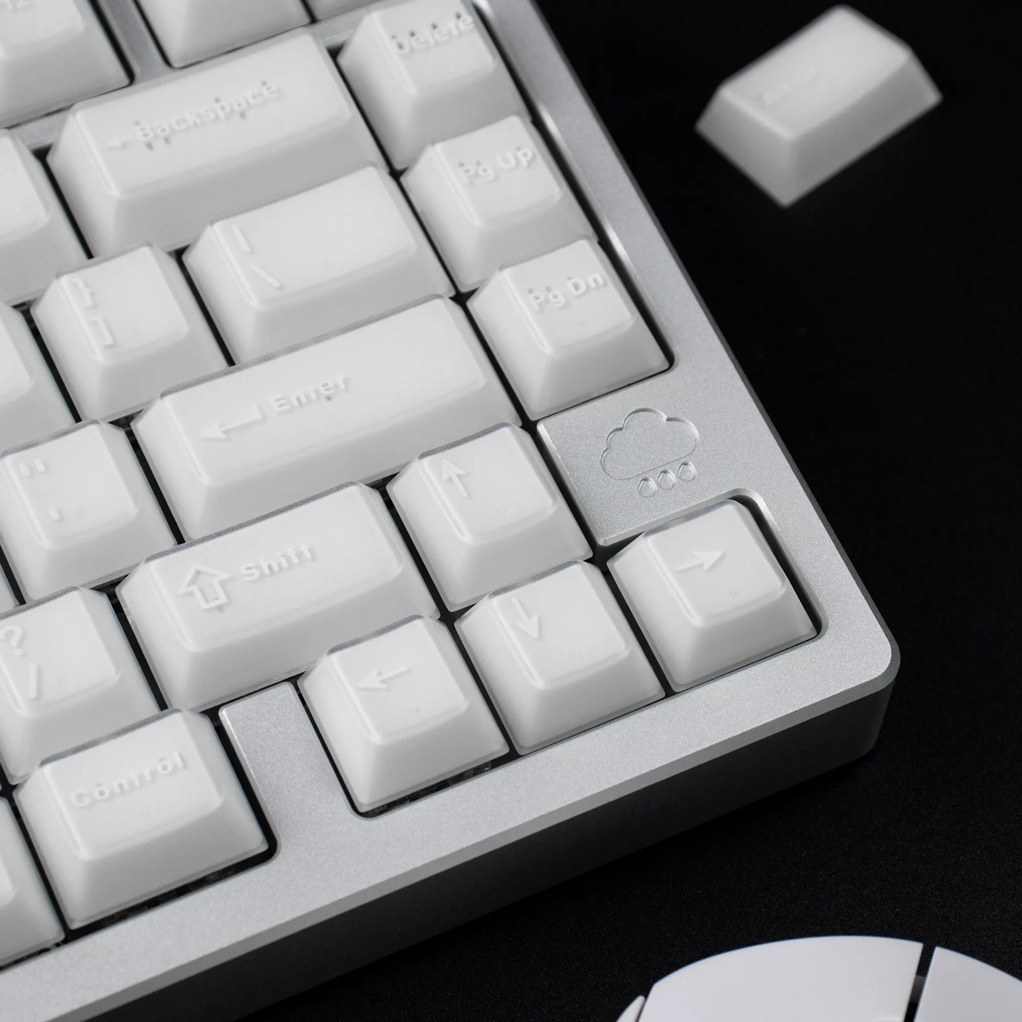 Aifei x-ray keycaps 114 teclas branco translúcido abs personalização duplo tiro keycaps cereja conjunto para teclado mecânico