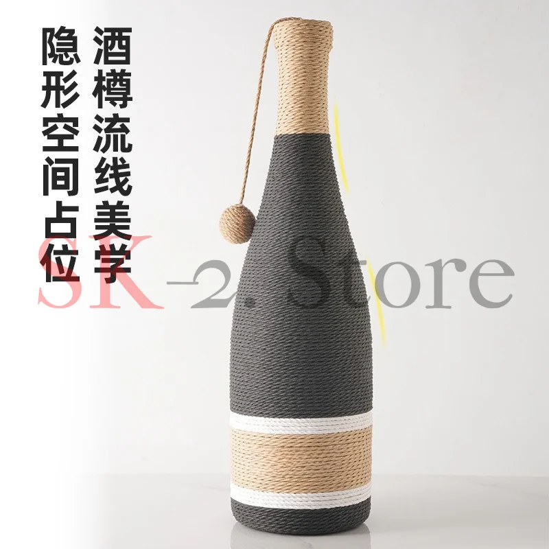 Pet Scratching Board Wine Bottle Ape Und Absorption Suction Cup Toy Pet Supplies Arp Claw Inding Tool
