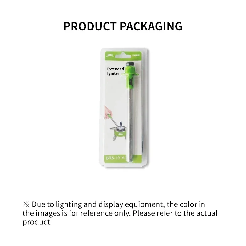 BRS-191A Outdoor2026 Camping Equipment Gas Stove Igniter Version Extended Lighter Electronic Ignition