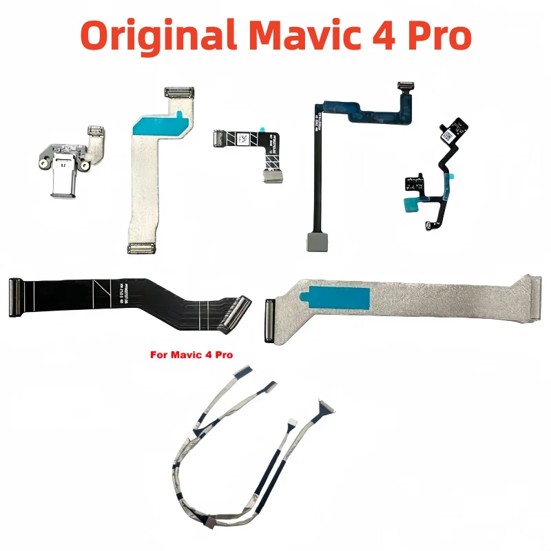 

Совершенно новые кабели для DJI Mavic 4 Pro ESC/GPS/компас/датчик верхнего зрения, плоский кабель, линия передачи сигнала Ptz, запасные части