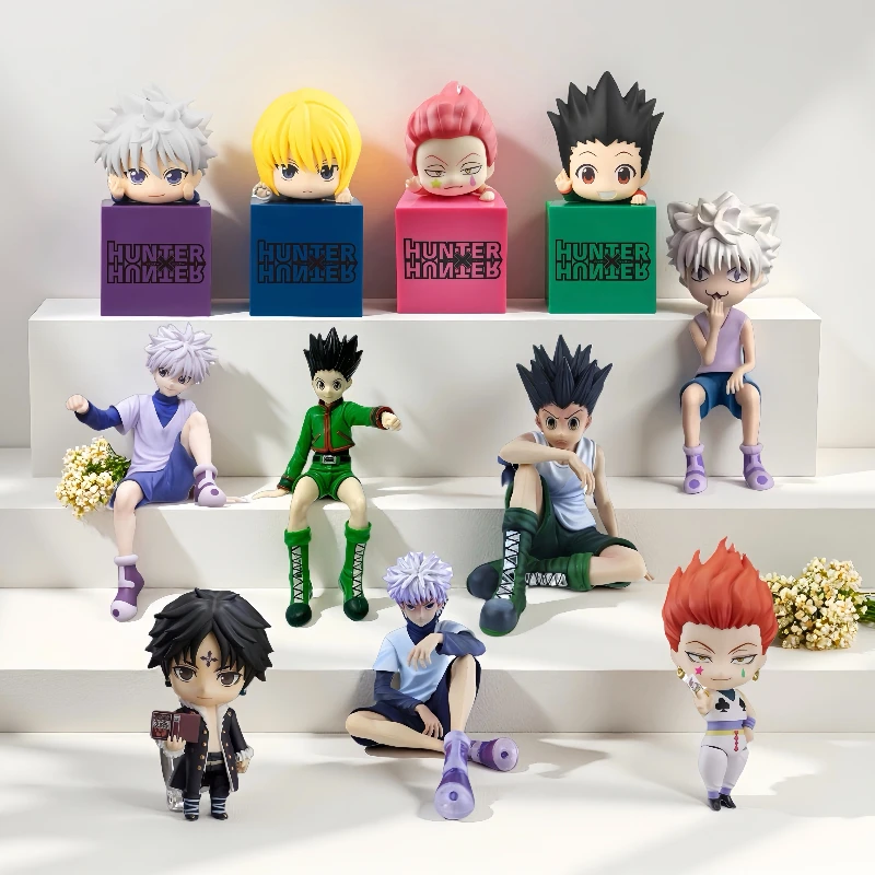 

Anime Hunter X Hunter Figurine GON·FREECSS Killua Zoldyck Action Figures Meruem PVC Cute Model Collection Room Decorations Toys