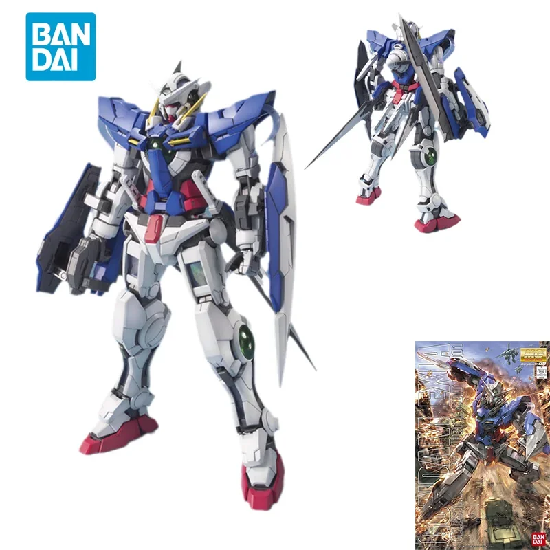 

Прямая доставка Bandai, оригинальная аниме GUNDAM модель MG 1/100 GUNDAM EXIA, экшн-фигурка в сборе, игрушки для детей, подарок