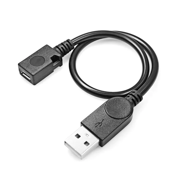 Cavo di prolunga USB maschio da USB 2.0 Micro 5 Pin femmina a Standard per il trasferimento dei dati