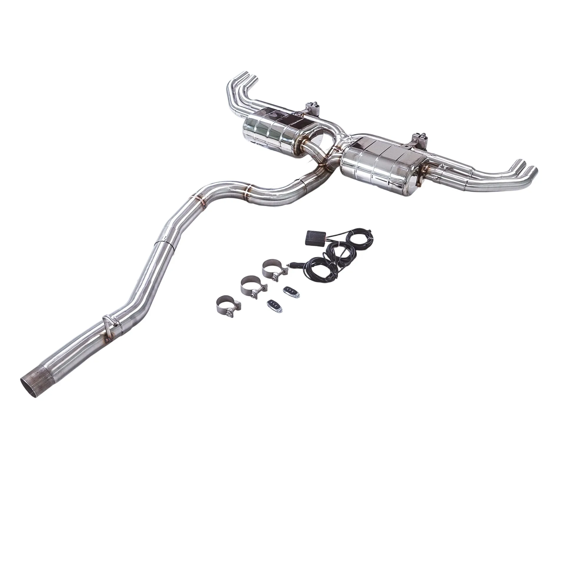 For /Suitable  2018-2025 Audi Q3 2.0T 4WD 304SUS Valvetronic High-permance Exhaust Matched with RSQ3 Diffuser