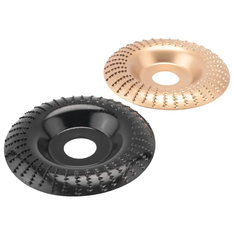 Y50A-Wood Carving Disc 4 And 4 1/2 Angle Grinder Attachments With 5/8 Inch Arbor, Stump Grinder Tool