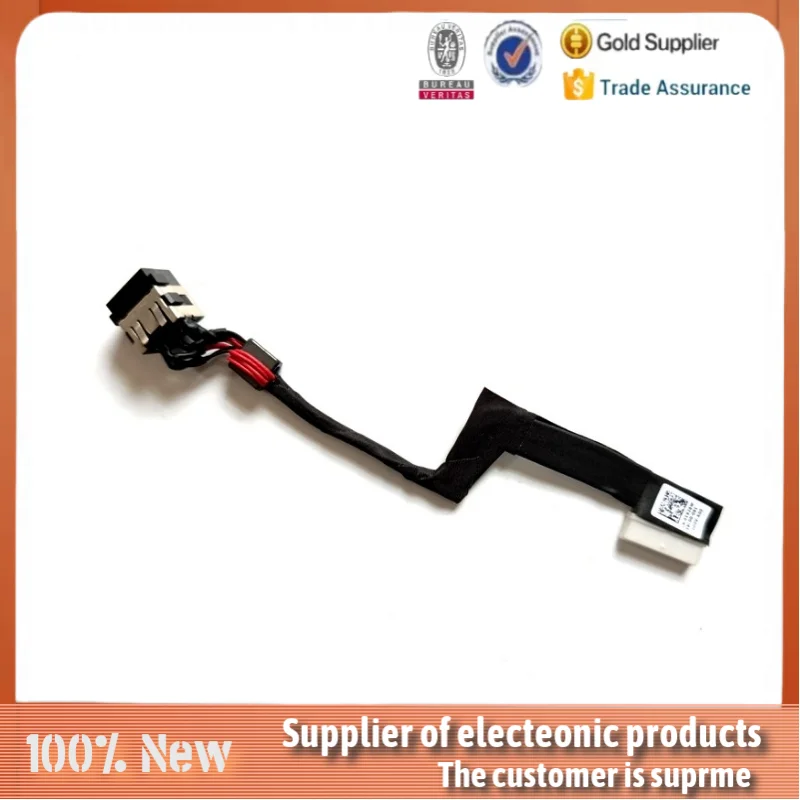 

DC Power Jack with cable For Dell Precision 7550 7560 laptop DC-IN Flex Cable 01X26W DC301016300