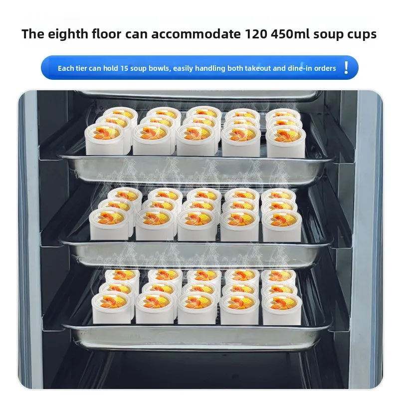 steaming soup, automatic stewing soup cabinet electric heating single door steamer soup shop special stewing soup cabinet
