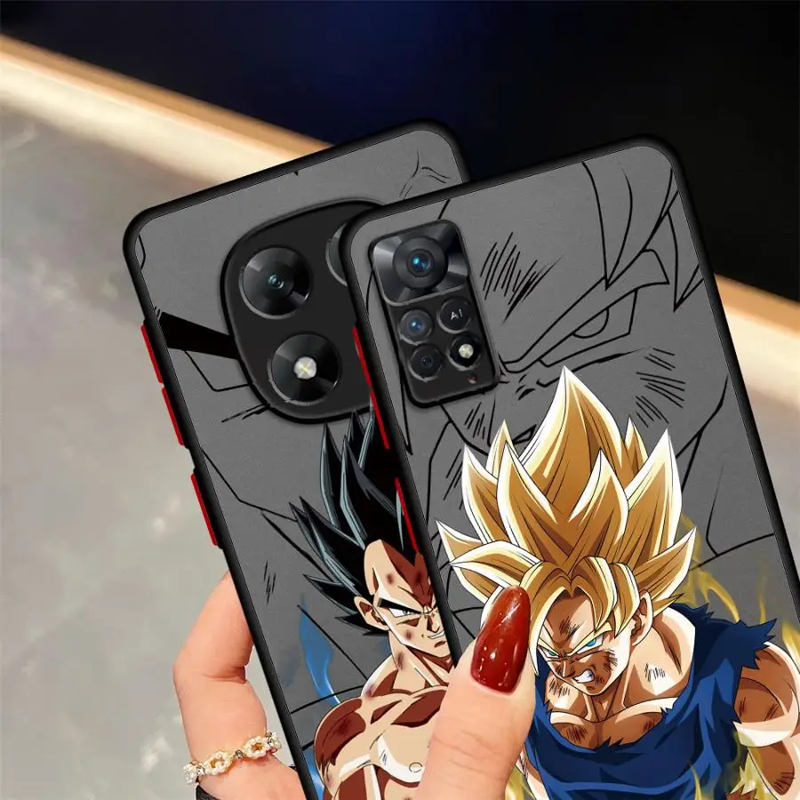 Dragon Ball Anime Cool Custodia per Xiaomi Redmi Nota 9S 8T 13 14 12 Pro Plus 10S 7 12s 11S 8 9 10 11 Pro Copertura posteriore del telefono