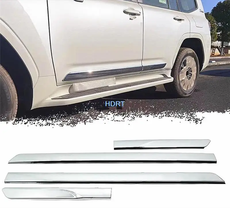 For Toyota Land Cruiser 300 LC300 2021 2022 Body trim Strip Decorative Car Door Side Scratch Resistant Modification Accessories 