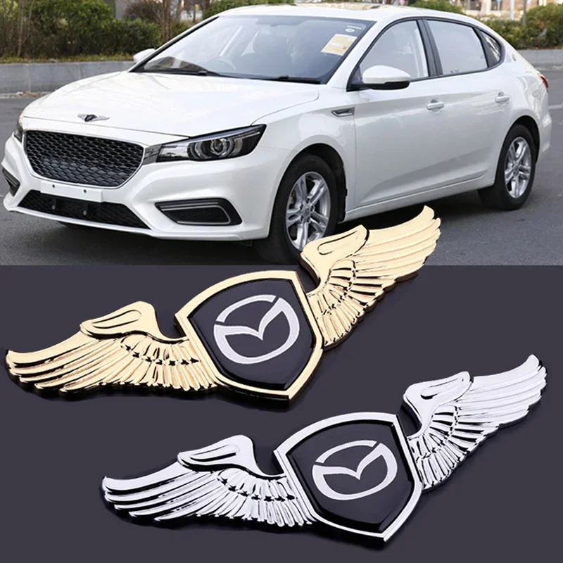 Car Front Hood Cover Badge Sticker Accessories for Mazda MS 6 3 323 2 CX7 CX5 CX30 Atenza RX8 RX7 Mx3 Mx5 Speed Cx9 SKYACTIV