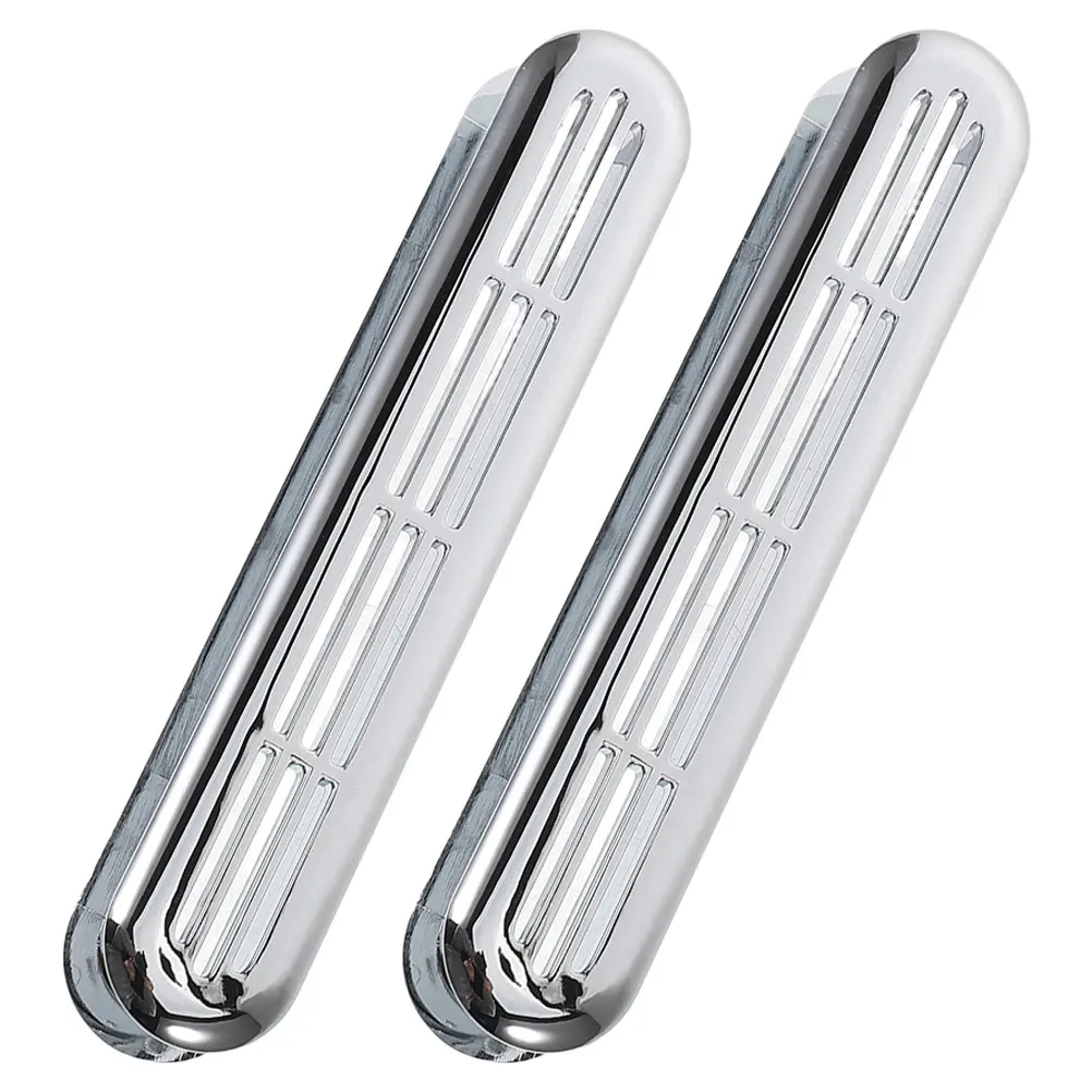 

2PCS Cabinet Vents Grille ABS Material Air Intake Exhaust Heat Furniture Decorative Ventilation Opening Wall Covers