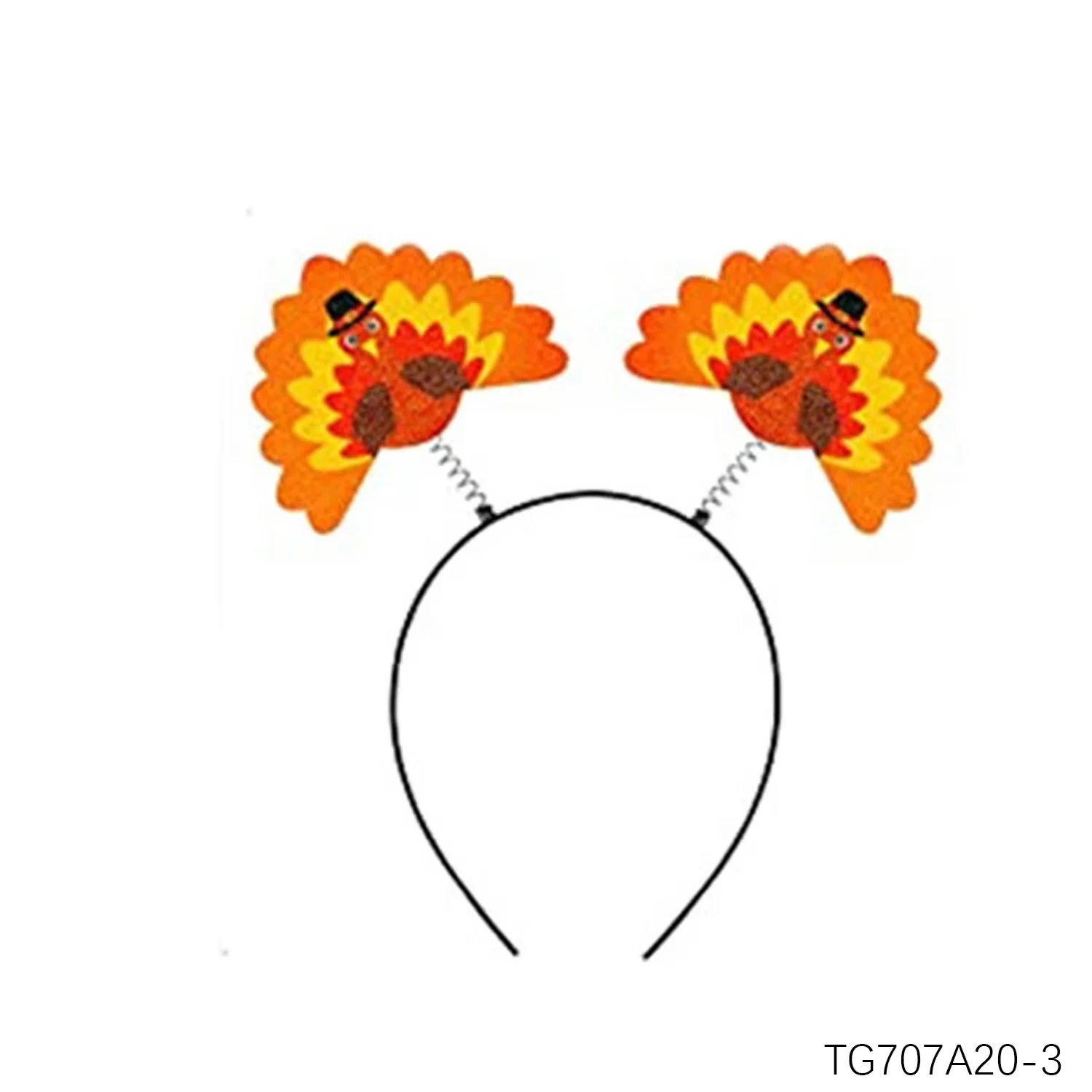 أزياء وعيد الشكر وحفلات عيد الشكر من PESENAR وعصابة رأس على الطراز التركي لعيد الشكر