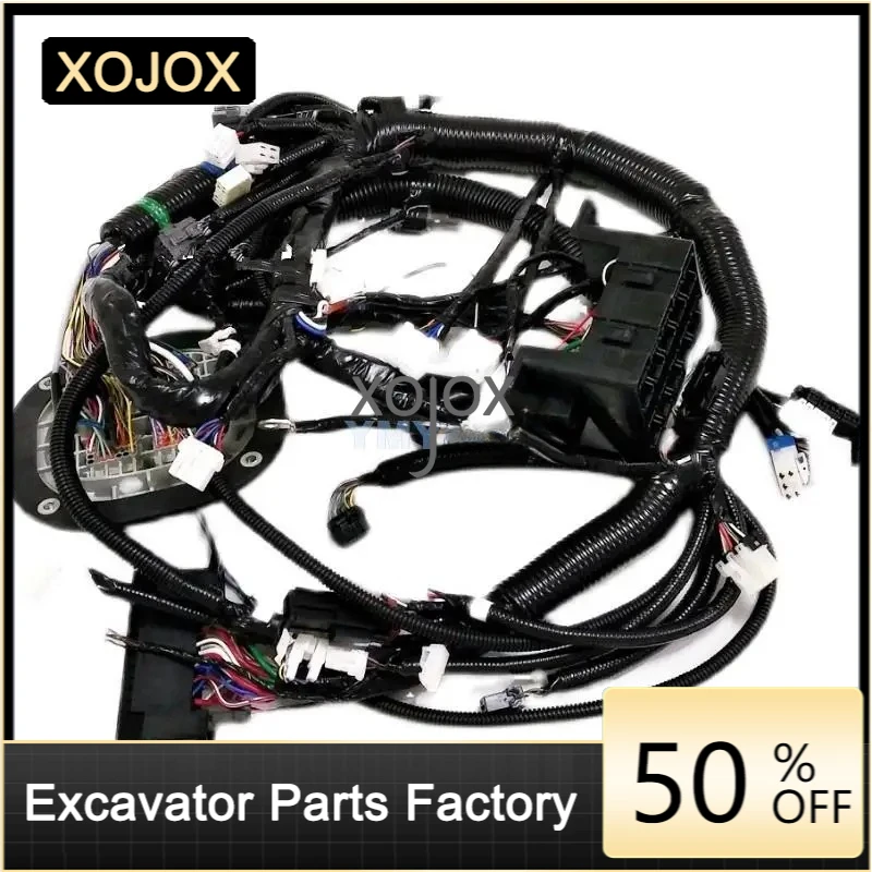 XOJOX For Hitachi ZX200-5G Excavator Cab Internal Wiring Harness Original Factory Wiring Harness High Quality Accessories