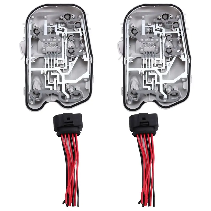 

N26R-Tail Light Bulb Lamp Holder With Plug For A6 C6 SALOON 2004-2008- Left& Right Rear Side 4F5945221C 4F5945222C