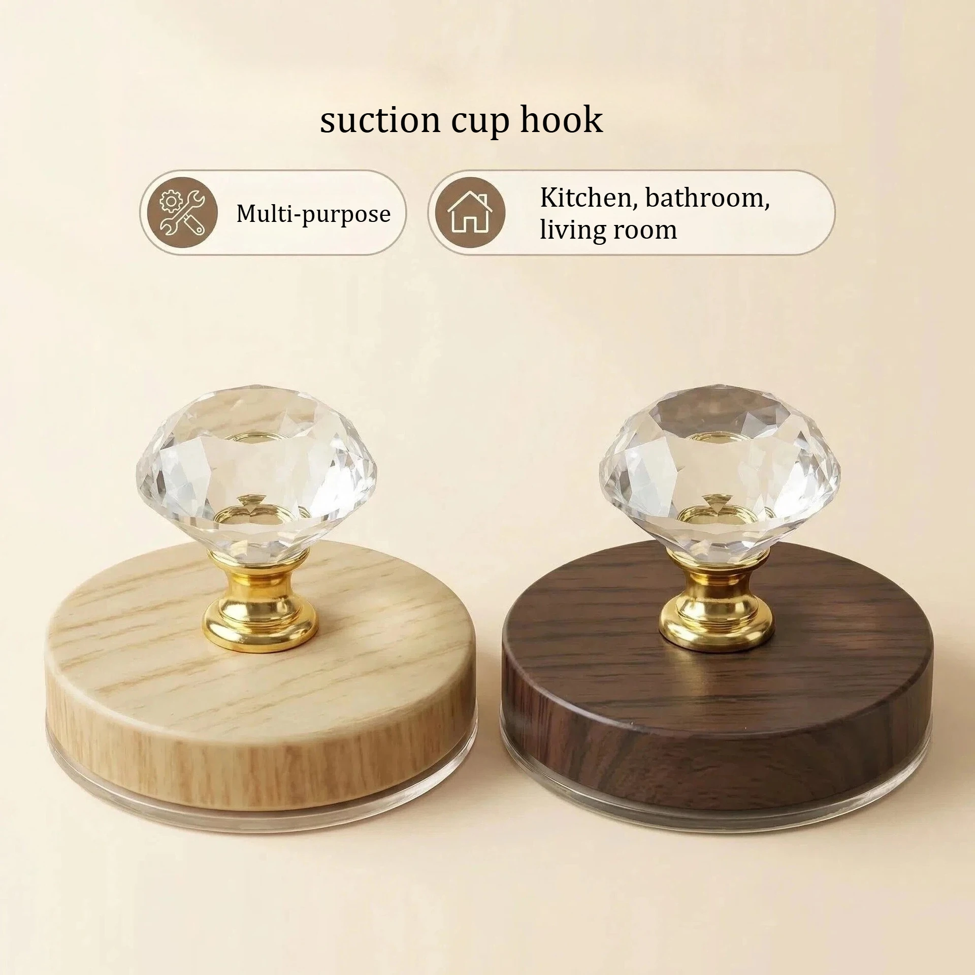 Hookless suction cup, vacuum suction cup, hookless door rear hook, bathroom wall clothes hanger
