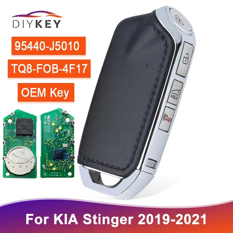 DIYKEY OEM For KIA Stinger 2019 2020 2021 P/N: 95440-J5010 FCC ID: TQ8-FOB-4F17 Smart Key Remote Fob 95440J5010