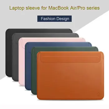 WiWU Laptop Sleeve Case for MacBook Air 13 M2 A2681 Ultra-thin Leather Notebook Case for…