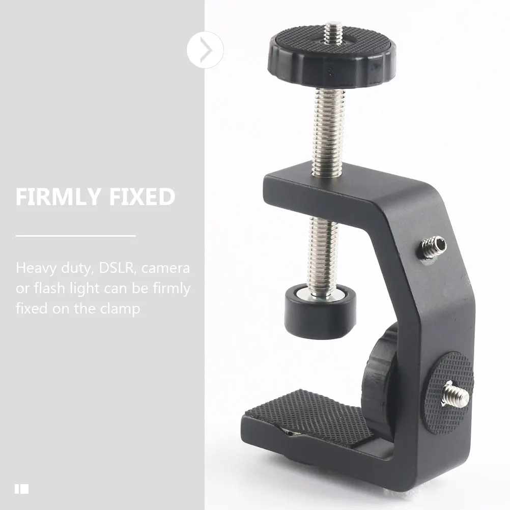 

Desktop Mount Clip C Clamp Holder Adjustable Camera Bracket Heavy Duty Fixing Clamp For Dslr Studio Accessories Video Recording