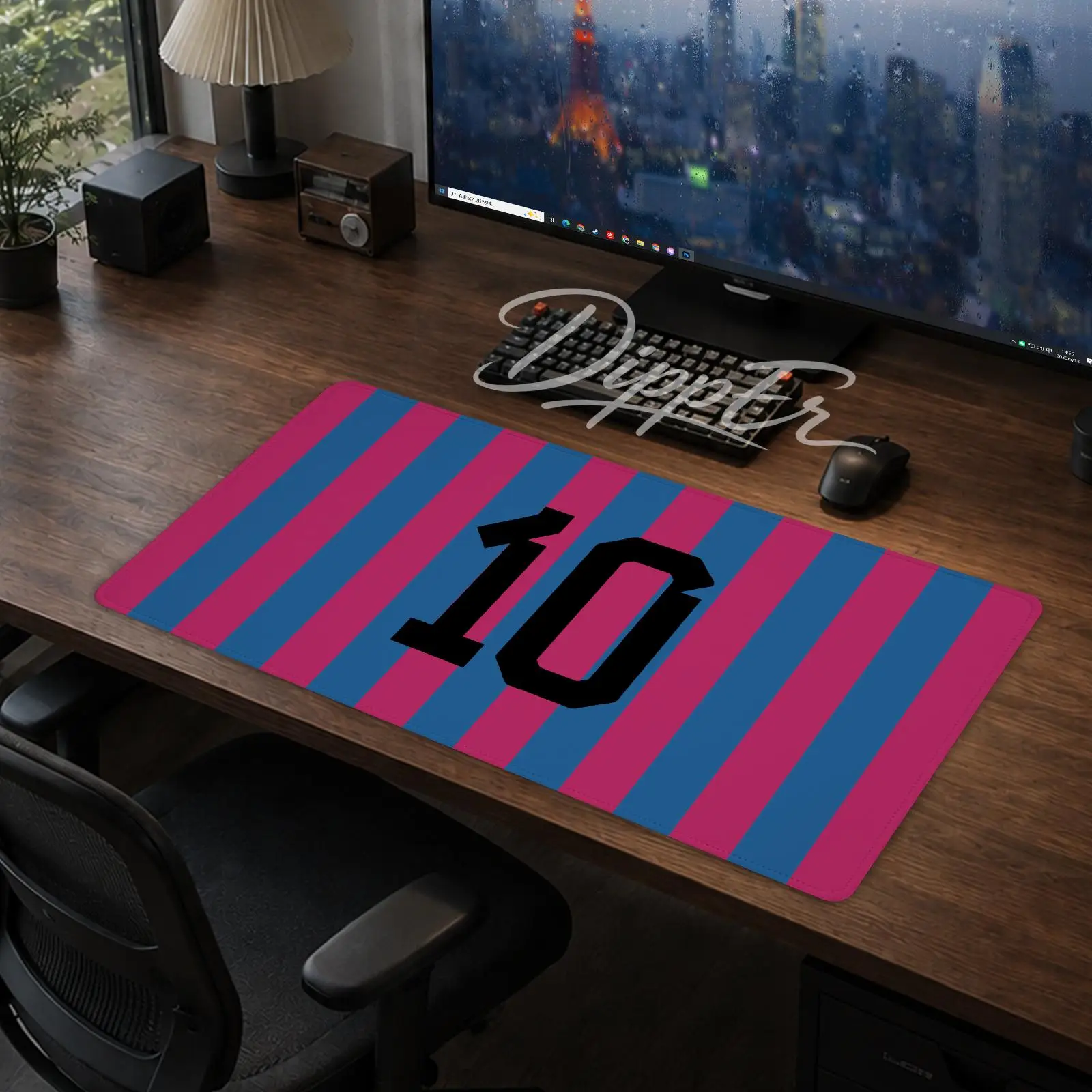 A-Messi Lgo Mouse Pad Office Large Desk Mat Gaming Mousepad Rubber Bottom Non-Slip Cushion 900X400
