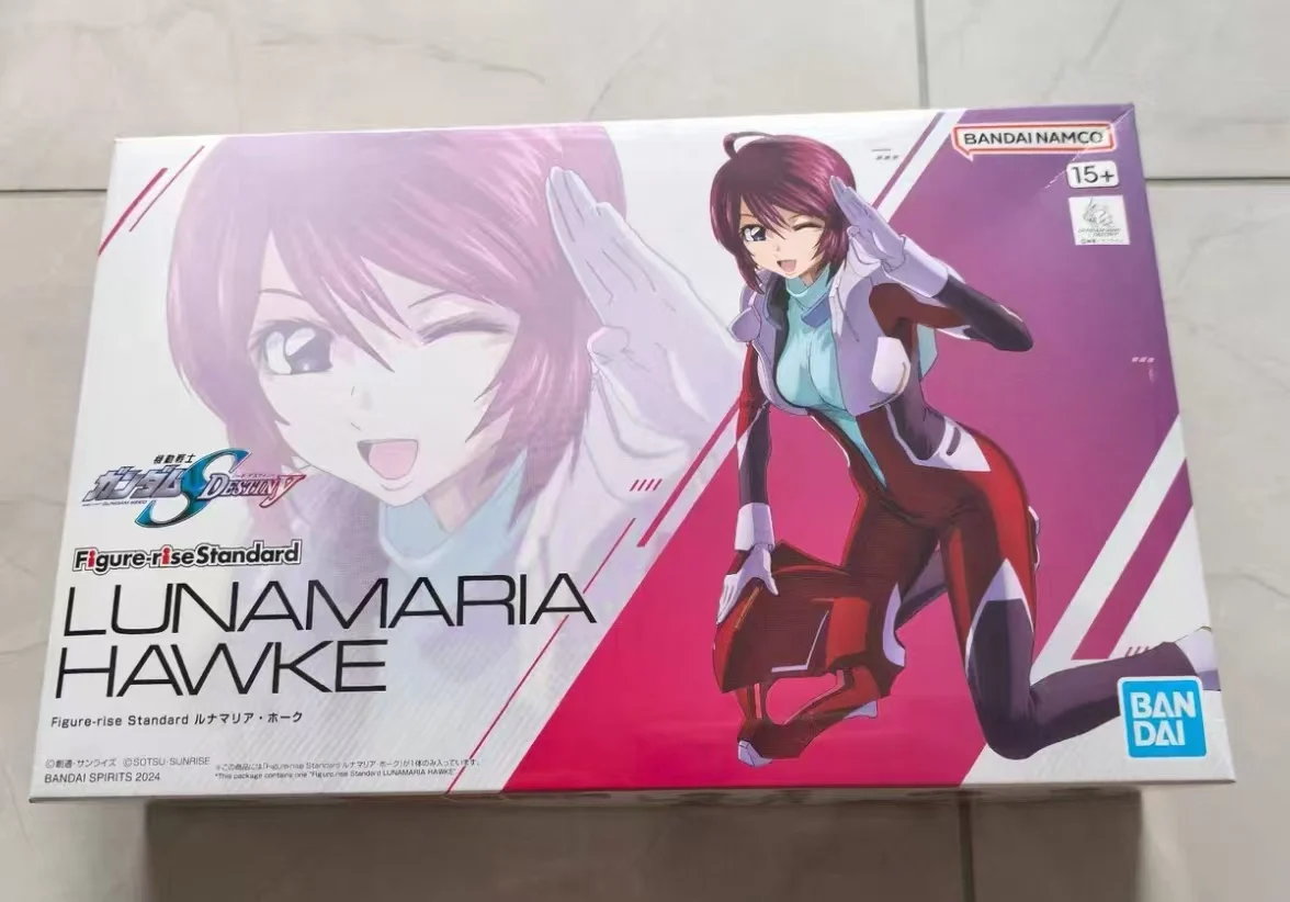 

Bandai Original Up To 1/144 Luna Maria Hawk Model Collect Holiday Gifts Decorations Ornaments Collectible Model Decoration